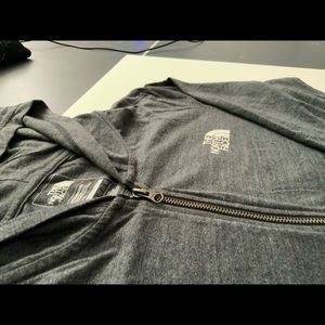 North Face Hoodie Grey